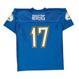 Los Angeles Chargers Nfl Jersey - Large Blue Polyester
