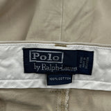 Polo By Ralph Lauren Chinos - 36W 32L Beige Cotton