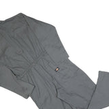 DICKIES Mens Grey Cotton Blend Dungarees Regular Fit S W32 L28 Workwear Utility