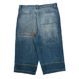 Unbranded Denim Shorts - 36W 13L Blue Denim