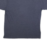 HARD ROCK CAFE Mens Blue Graphic T-Shirt 2XL Short Sleeve Crew Neck Rock Music