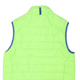 RALPH LAUREN Mens Green Jacket M Polyester Blend Quilted Sleeveless Zip