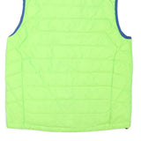 RALPH LAUREN Mens Green Jacket M Polyester Blend Quilted Sleeveless Zip
