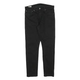 LEVI'S 512 BIG E Mens Jeans Black Slim Skinny Denim W36 L32 Classic Zip Pockets