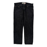 505 Levis Jeans - 36W 30L Black Cotton
