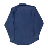 Lacoste Shirt - Large Blue Cotton