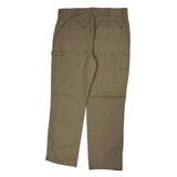 Red Head Carpenter Trousers - 38W 34L Khaki Cotton