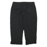 REITMANS Womens Black Casual Cotton Blend Shorts M W28 Pockets