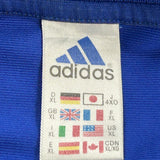 Nicolas Christian Travaux Publics Adidas Football Shirt - XL White Polyester