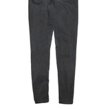 LEVI'S Womens Jeans Black Slim Skinny Denim Medium W26 L30 Stretch Zip