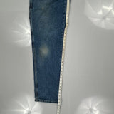 Dickies Double Knee Carpenter Jeans - 36W 29L Blue Cotton