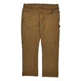Dickies Carpenter Pants - 38W 30L Brown Cotton