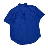 Ralph Lauren Short Sleeve Shirt - Medium Blue Cotton