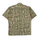 Unbranded Hawaiian Shirt - Medium Beige Cotton