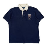 Ralph Lauren Rugby Shirt - XL Blue Cotton