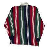 Unbranded Striped Rugby Shirt - Large Multicoloured Cotton