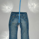 True Religion Boot Cut Jeans - 30W UK 8 Blue Denim