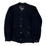 Burberry Jacket - Large Navy Wool