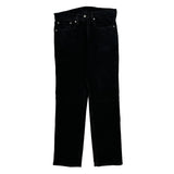 Levis Jeans - 33W 30L Black Cotton