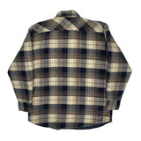 Dickies Checked Flannel Shirt - Medium Brown Cotton