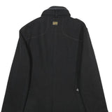 G-STAR Mens Black Wool Blend Button Jacket XL Woven Classic Winter Outerwear