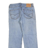 LEVI'S 505 Mens Jeans Blue Regular Straight Denim Medium W31 L30 Classic Fit