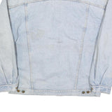 LEE Mens Blue Cotton Denim Jacket XL Button Closure Casual Classic Style