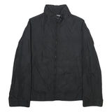 JOOP! Mens Black Lightweight Jacket L Polyamide Blend Plain Zip Casual Zip-Up