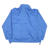 WOOLRICH Mens Blue Jacket XL Polyester Blend Plain Zip Lightweight