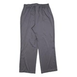 REEBOK Womens Joggers Grey M W28 L28 Polyester Blend Regular Fit Straight Leg