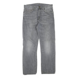 CARHARTT Womens Jeans Grey Regular Straight Denim Light W32 L28 Casual Wear
