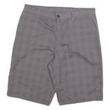 DICKIES Mens Shorts Grey Cotton Blend Casual L W36 Workwear Comfortable