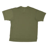 ADIDAS Mens Green L T-Shirt Crew Neck Short Sleeve Cotton Blend Casual Sport