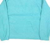 PRIMROSE Womens Blue Plain Pullover Jumper Crew Neck M Polyester Comfort