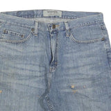 WRANGLER Mens Denim Blue Cotton Blend Casual Shorts M W33 Authentic Label