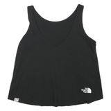 THE NORTH FACE Womens Black Vest M Sleeveless Scoop Neck Cotton Outdoor Fitness