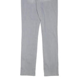 LEVI'S Womens Slim Grey Denim Light Wash Jeans W26 L30 Straight Cotton Blend Zip
