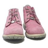 TIMBERLAND Womens Pink Leather Ankle Boots UK 8 Durable Casual Footwear