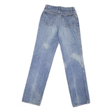 CALVIN KLEIN Mens Jeans Blue Regular Straight Denim Medium W28 L32 Classic Zip