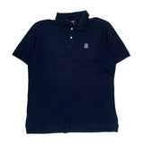 Polo By Ralph Lauren Polo Shirt - Large Navy Cotton