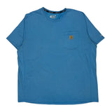 Carhartt Force Carhartt T-Shirt - 2XL Blue Cotton