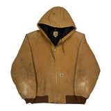Made In USA Carhartt Jacket - Medium Brown Cotton