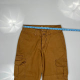 Dickies Cargo Cargo Trousers - 32W 30L Brown Cotton