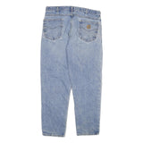 CARHARTT Mens Jeans Blue Relaxed Straight Denim Medium W38 L30 Workwear