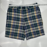 Tommy Hilfiger Checked Chino Shorts - 36W 10L Multicoloured Cotton