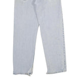 LEVI'S 550 Mens Relaxed Light Blue Denim Jeans W33 L30 Classic Cotton Zip