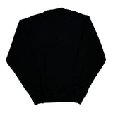 Russell Athletic Sweatshirt - Large Black Cotton Blend