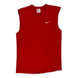 Made In USA Nike Vest - Large Red Cotton