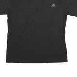 ADIDAS Mens Black Performance T-Shirt XL Short Sleeve Crew Neck Sportswear