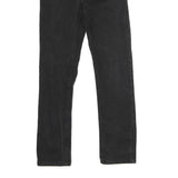 LEVI'S Mens Jeans Black Slim Skinny Denim Medium W25 L27 Stylish Zip Closure